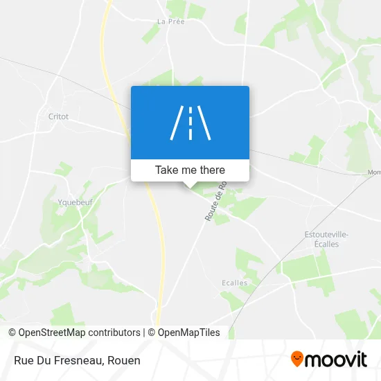 Rue Du Fresneau map