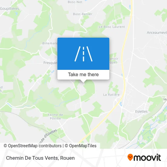 Chemin De Tous Vents map
