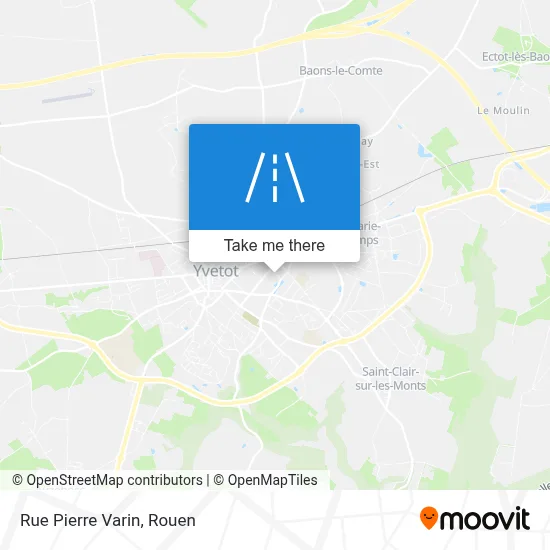 Rue Pierre Varin map