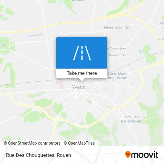 Rue Des Chouquettes map