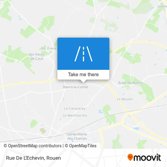 Rue De L'Echevin map