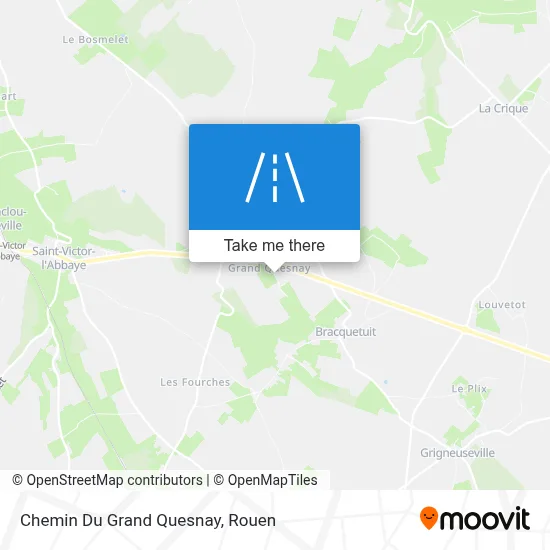 Chemin Du Grand Quesnay map
