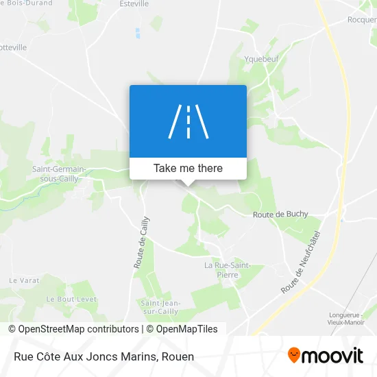 Rue Côte Aux Joncs Marins map