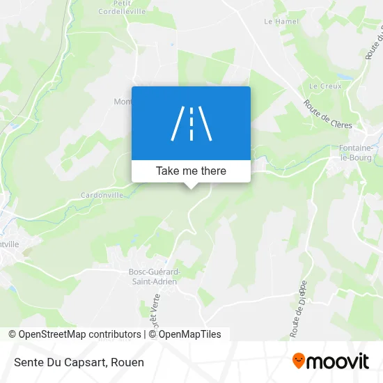 Sente Du Capsart map