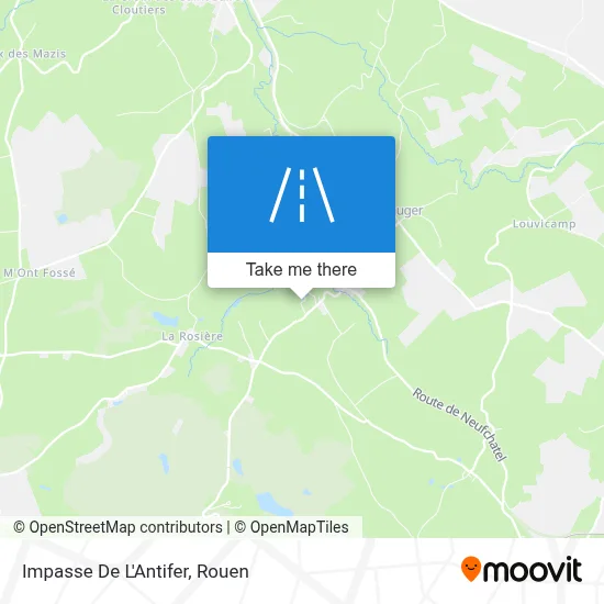 Impasse De L'Antifer map