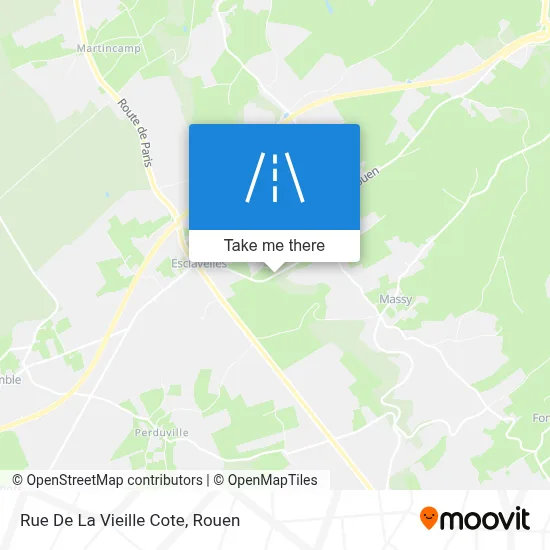Rue De La Vieille Cote map