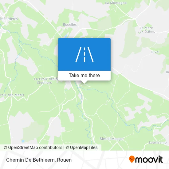 Chemin De Bethleem map