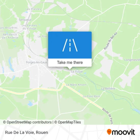 Rue De La Voie map