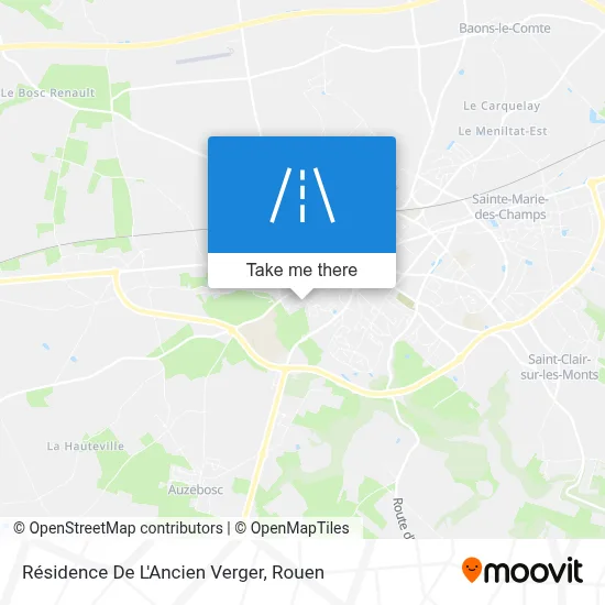 Résidence De L'Ancien Verger map