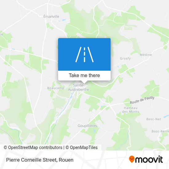 Rue Pierre Corneille map