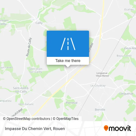 Impasse Du Chemin Vert map