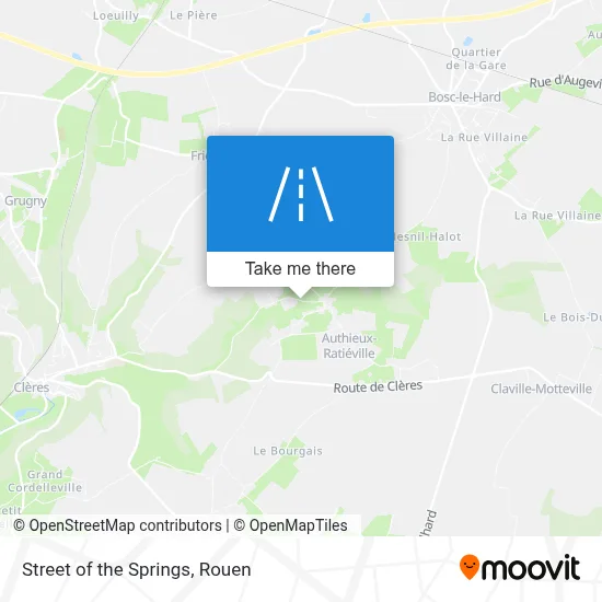 Rue Des Sources map