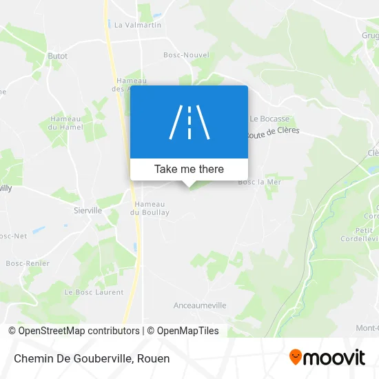 Chemin De Gouberville map