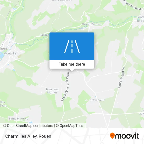 Allée Des Charmilles map