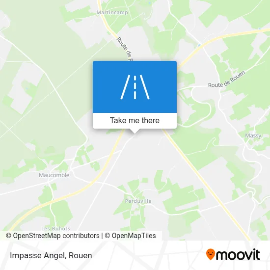 Impasse Angel map