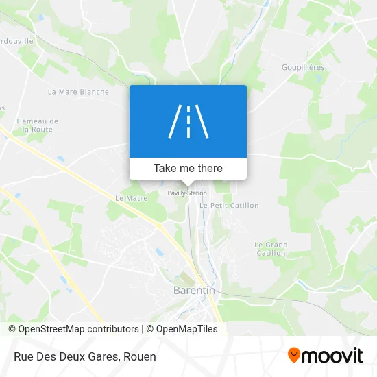 Rue Des Deux Gares map