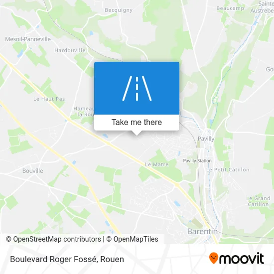 Boulevard Roger Fossé map