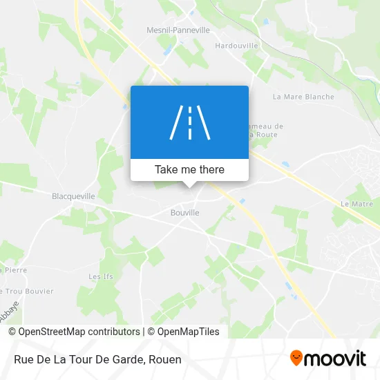 Mapa Rue De La Tour De Garde