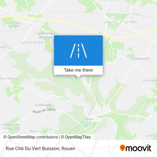 Rue Cité Du Vert Buisson map