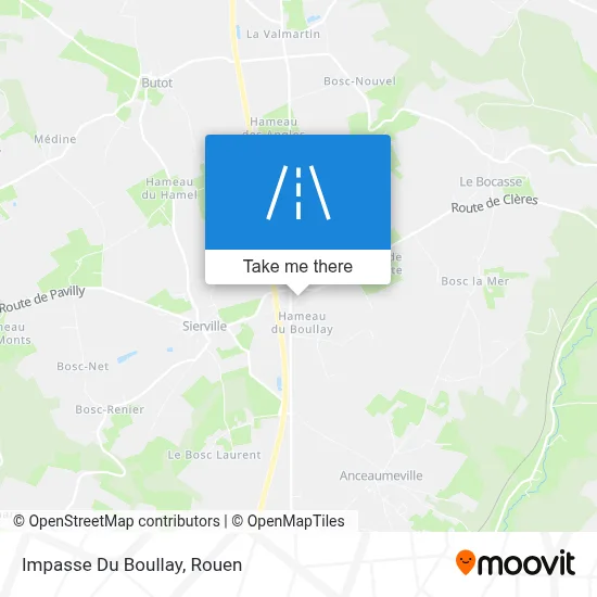 Impasse Du Boullay map