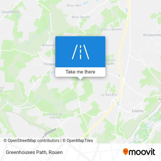 Chemin Des Serres map