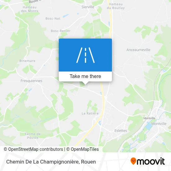 Chemin De La Champignonière map
