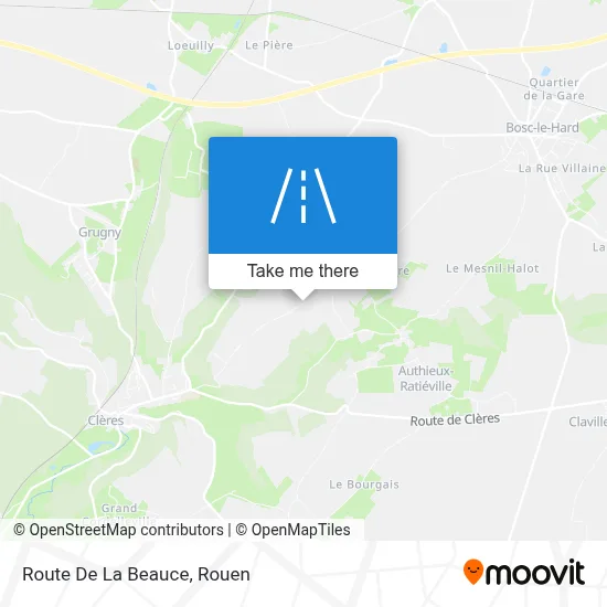 Route De La Beauce map