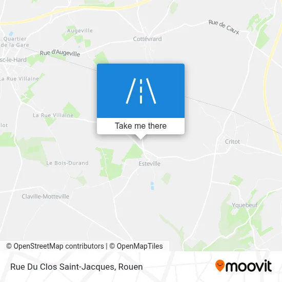 Rue Du Clos Saint-Jacques map