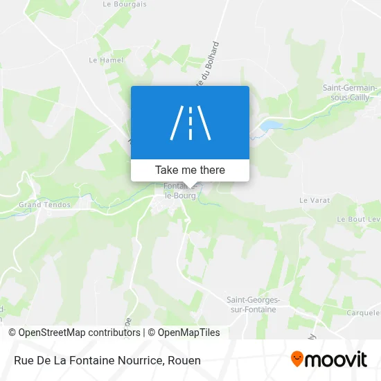 Rue De La Fontaine Nourrice map