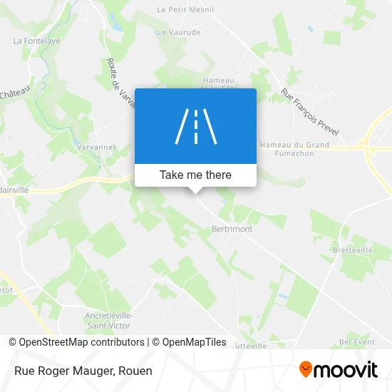 Rue Roger Mauger map