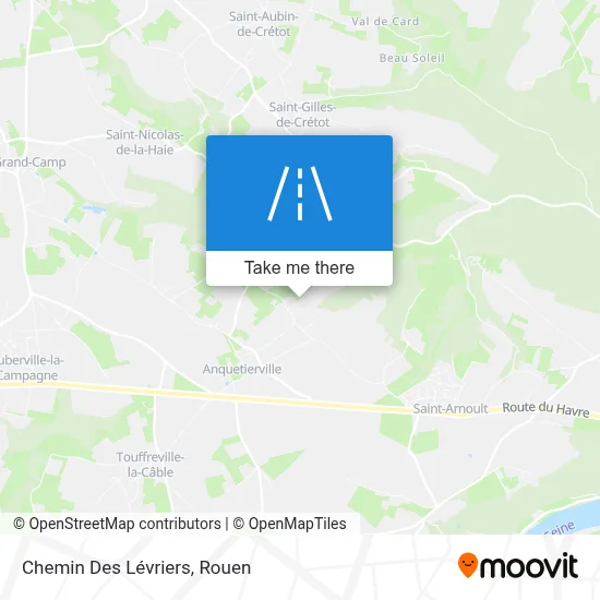 Chemin Des Lévriers map