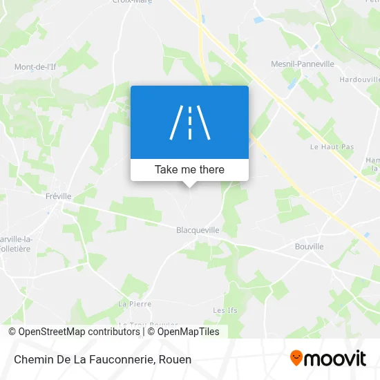 Chemin De La Fauconnerie map