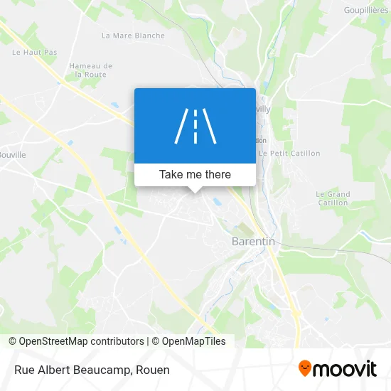 Rue Albert Beaucamp map