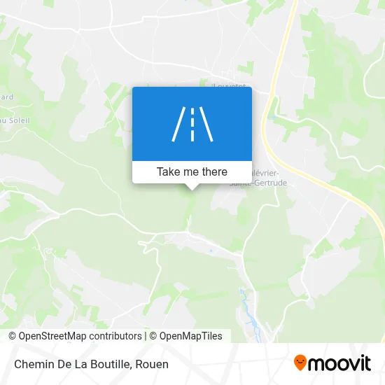 Chemin De La Boutille map