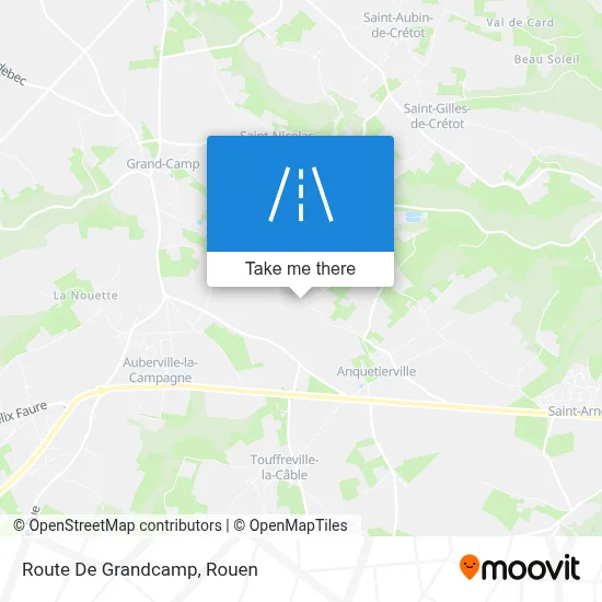 Route De Grandcamp map