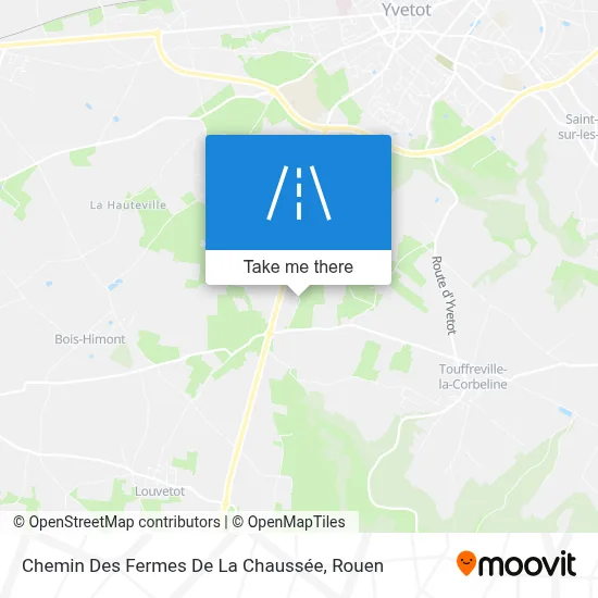 Chemin Des Fermes De La Chaussée map