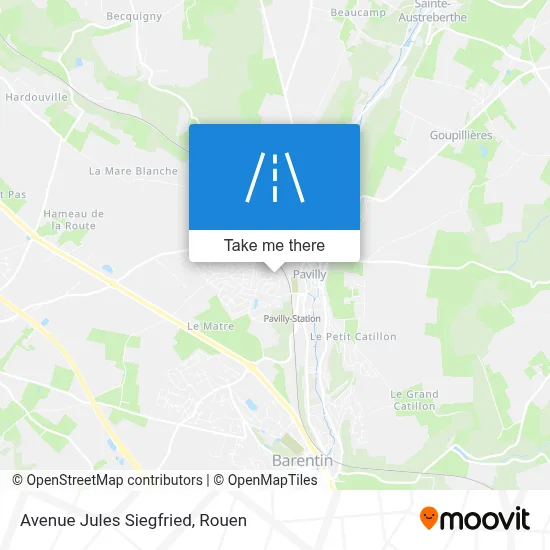 Avenue Jules Siegfried map