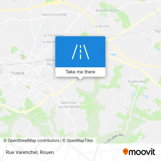 Rue Varenchel map
