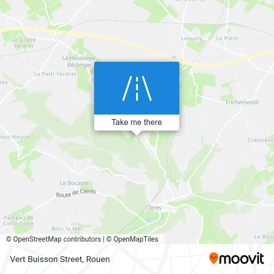 Rue Du Vert Buisson map