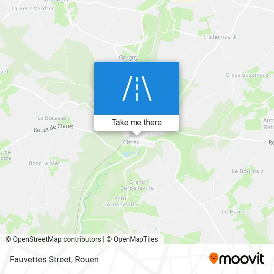 Rue Des Fauvettes map