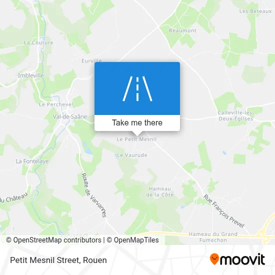 Rue Du Petit Mesnil map