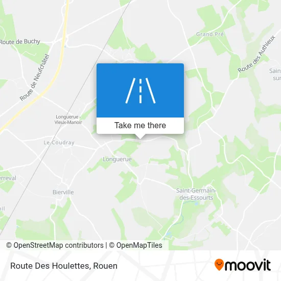 Route Des Houlettes map