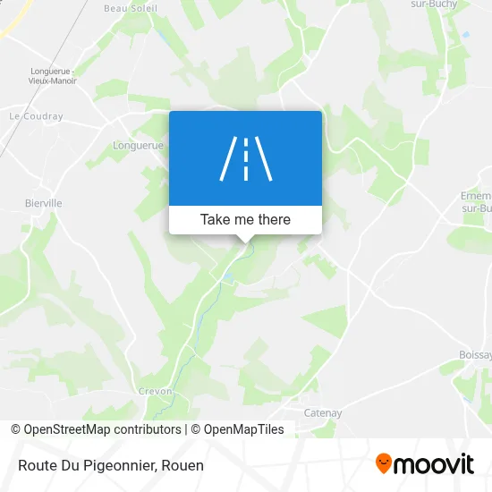 Route Du Pigeonnier map