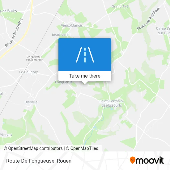 Route De Fongueuse map