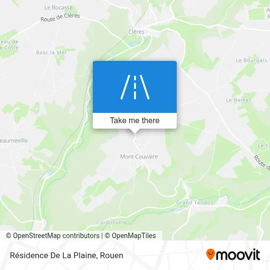 Résidence De La Plaine map