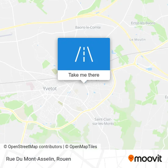 Rue Du Mont-Asselin map