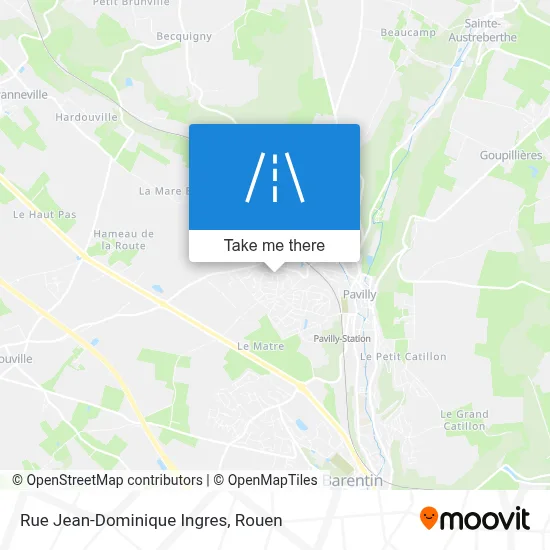 Rue Jean-Dominique Ingres map