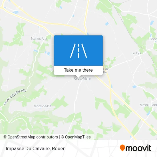 Impasse Du Calvaire map