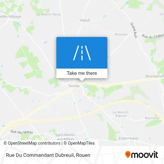 Rue Du Commandant Dubreuil map