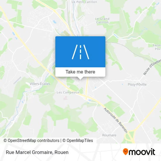 Rue Marcel Gromaire map